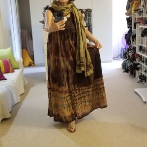 Cotton smocked sundress